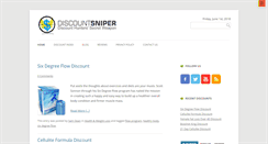 Desktop Screenshot of discountsniper.com